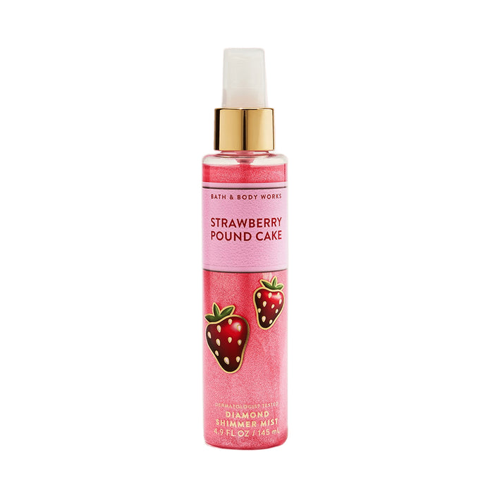 Strawberry Poundcake Shimmer Body Mist