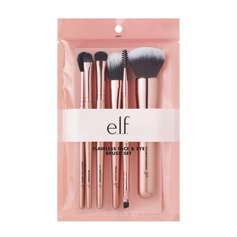 flawless face & eye brush set