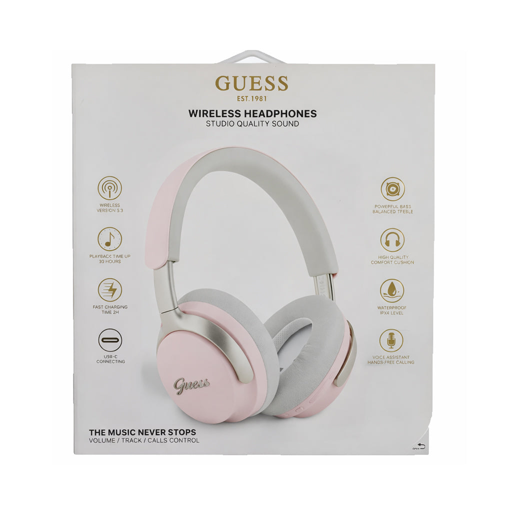 Auriculares Bluetooth Guess Pink