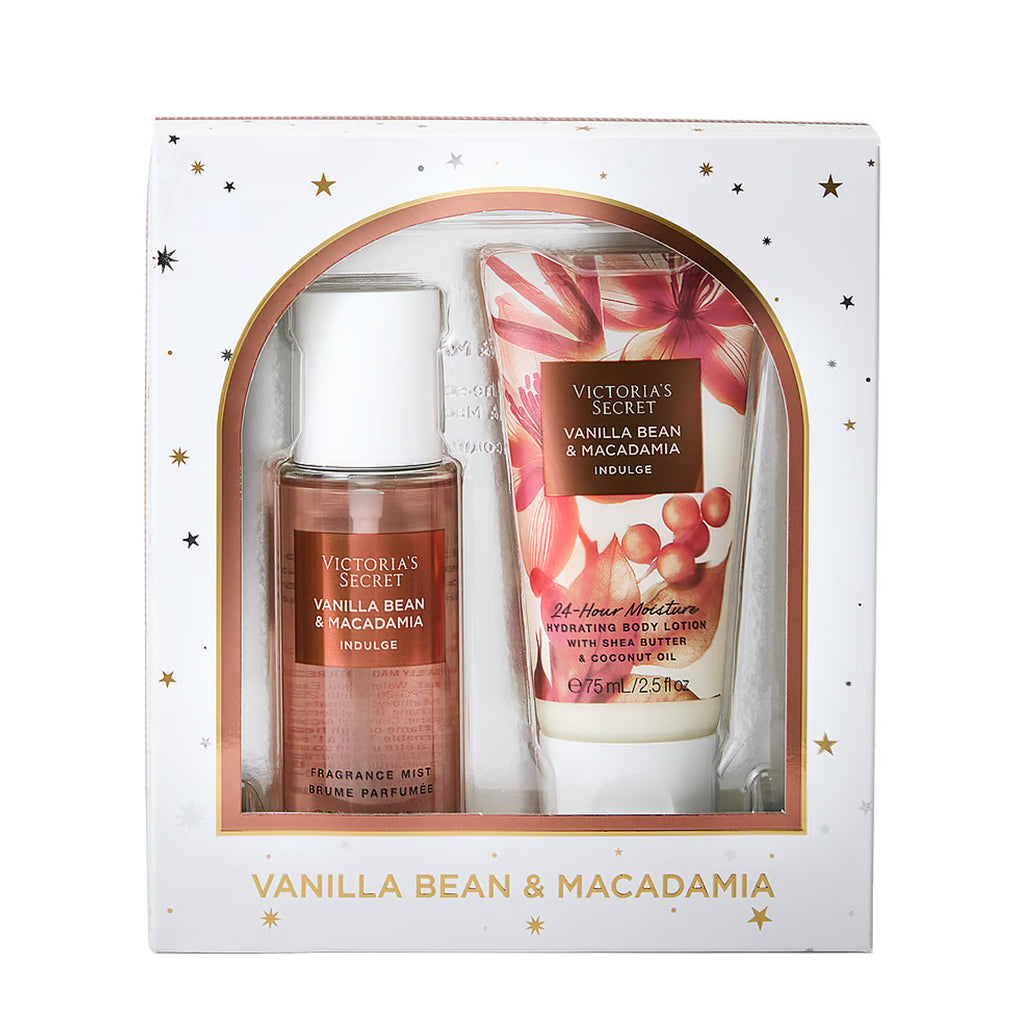 Vanilla Bean & Macadamia Body Mist Set