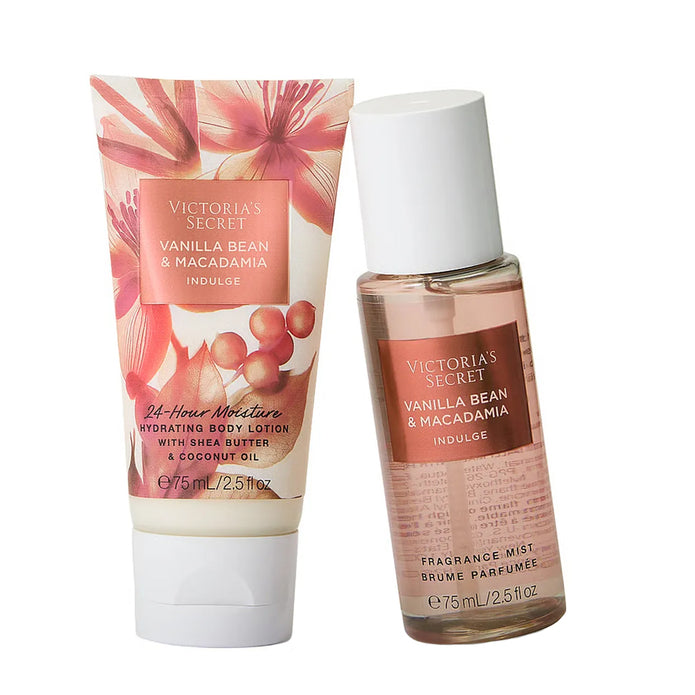 Vanilla Bean & Macadamia Body Mist Set
