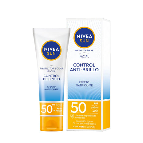 Control De Brillo FPS 50 Bloqueador Solar